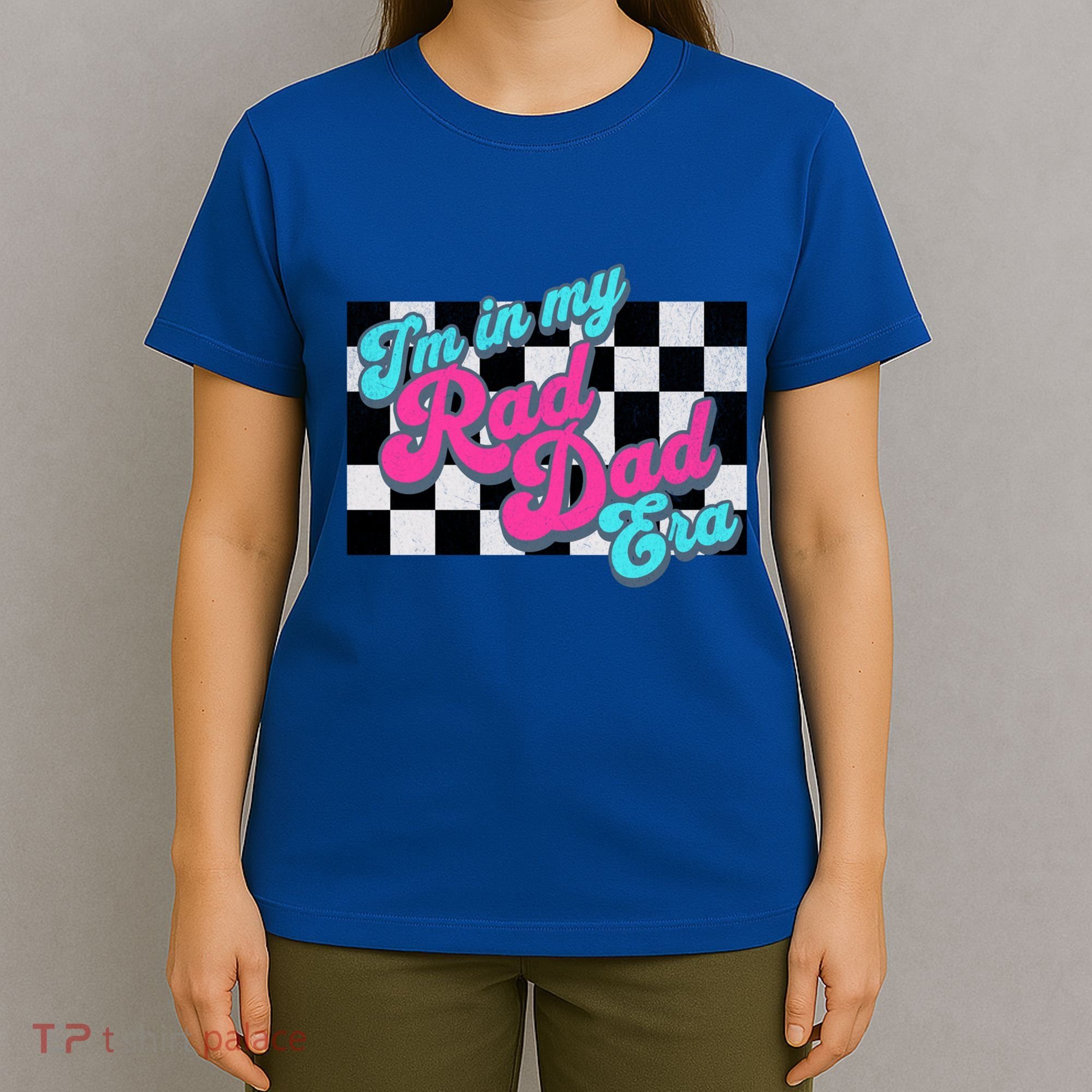 Retro In My Rad Dad Era Funny Dad Groovy Rad Dad Gift T-Shirt
