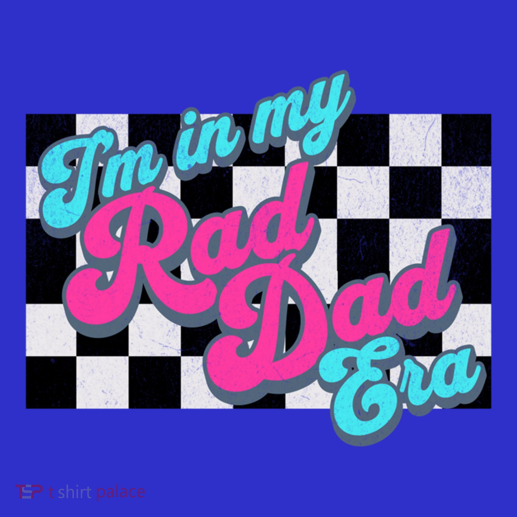 Retro In My Rad Dad Era Funny Dad Groovy Rad Dad Gift Button