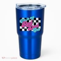 Retro In My Rad Dad Era Funny Dad Groovy Rad Dad Gift Tumbler thumb 0