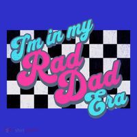 Retro In My Rad Dad Era Funny Dad Groovy Rad Dad Gift Visor thumb 3