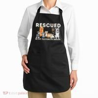 Rescued Is My Favorite Breed Animal Rescue Apron thumb 2