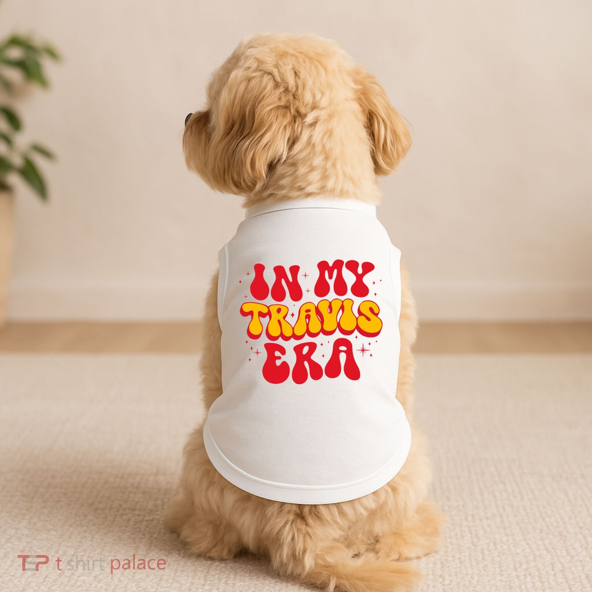 Retro In My Travis Era Doggie Tank