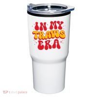 Retro In My Travis Era Tumbler thumb 0