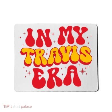 Retro In My Travis Era Mousepad