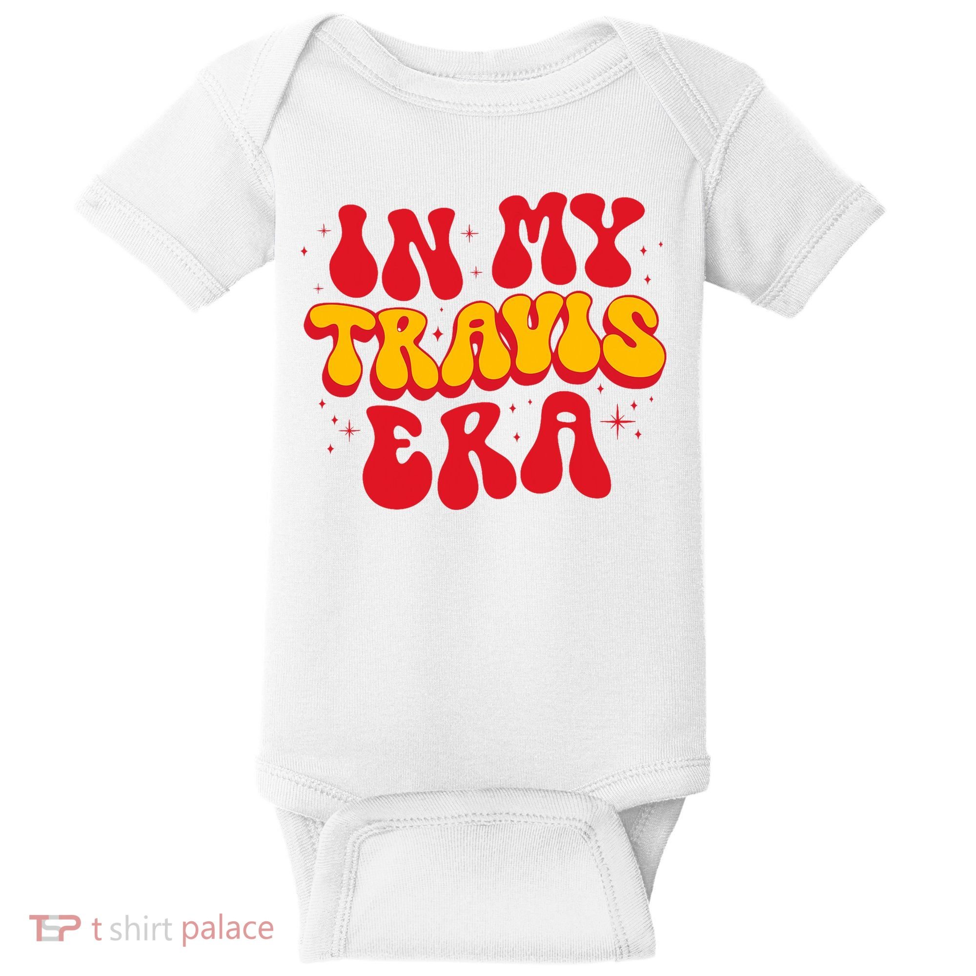 Retro In My Travis Era Baby Bodysuit