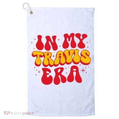 Retro In My Travis Era Golf Towel