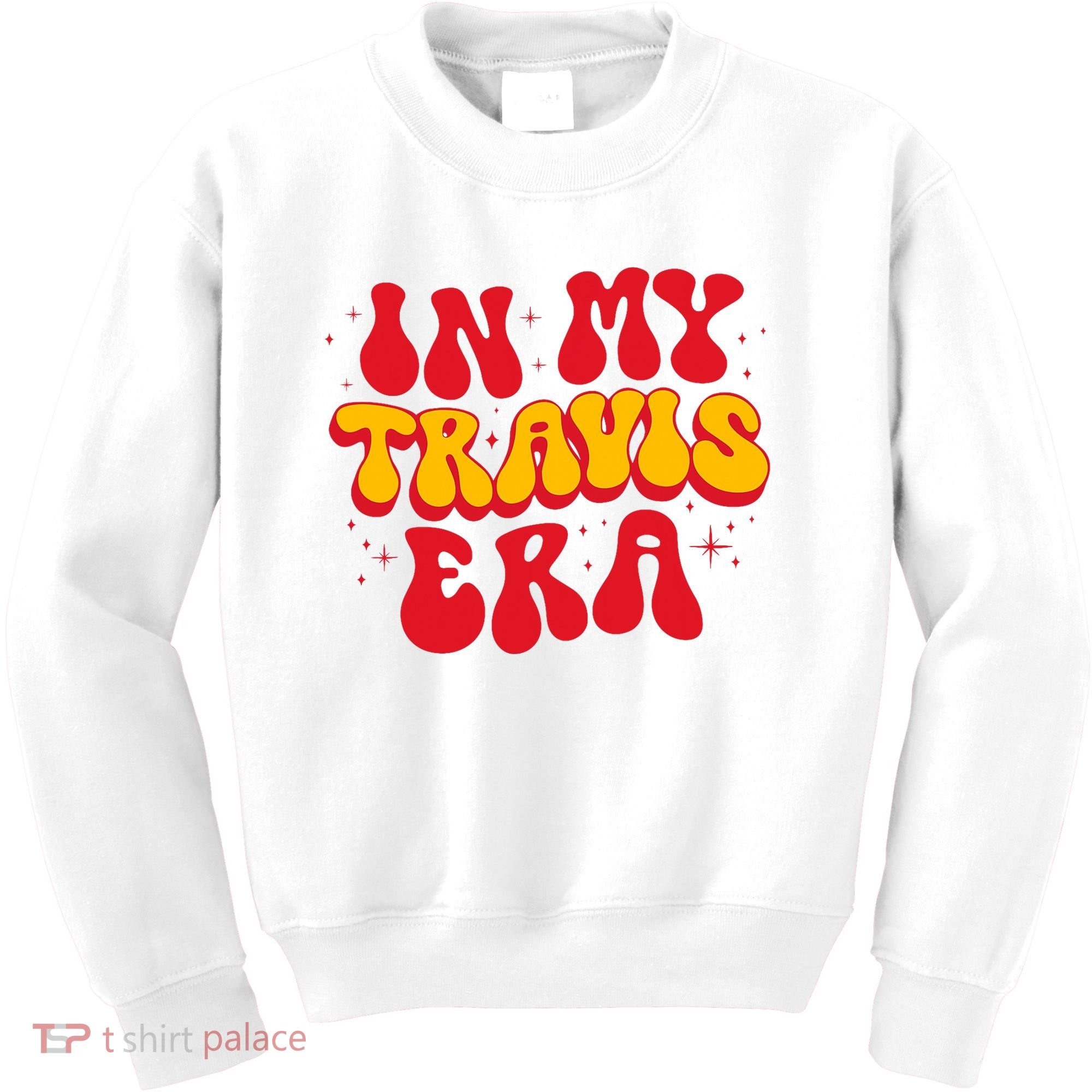 Retro In My Travis Era Kids Sweatshirt