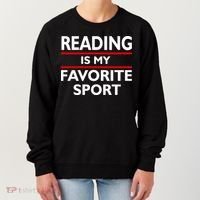 Reading Is My Favorite Sport Women's Sweatshirt thumb 0