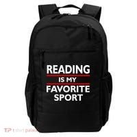 Reading Is My Favorite Sport Backpack thumb 0