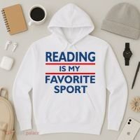 Reading Is My Favorite Sport Hoodie thumb 3