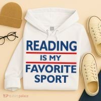 Reading Is My Favorite Sport Hoodie thumb 4