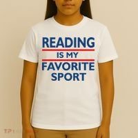Reading Is My Favorite Sport T-Shirt thumb 4