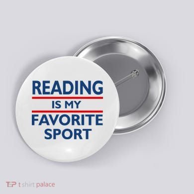 Reading Is My Favorite Sport Button