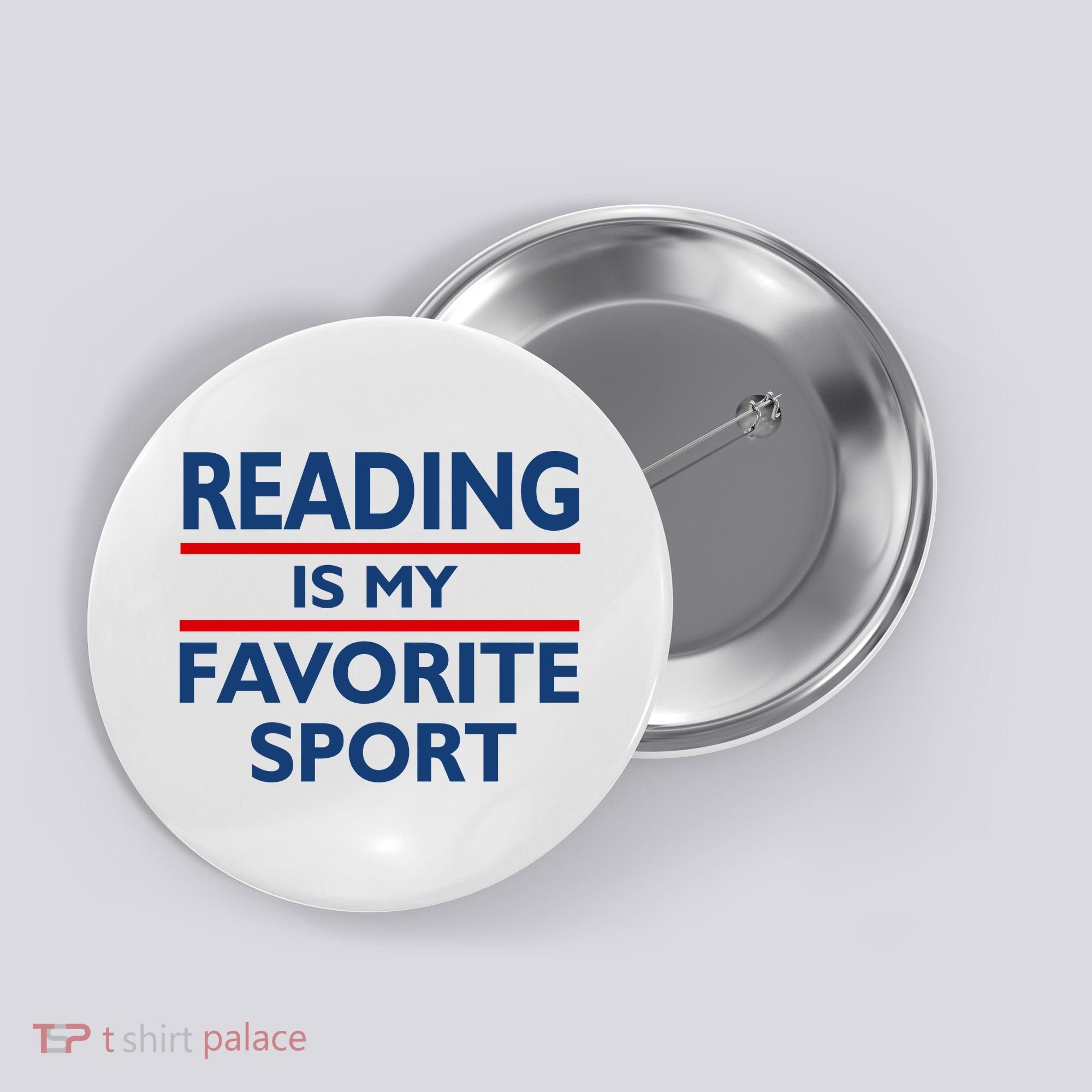 Reading Is My Favorite Sport Button