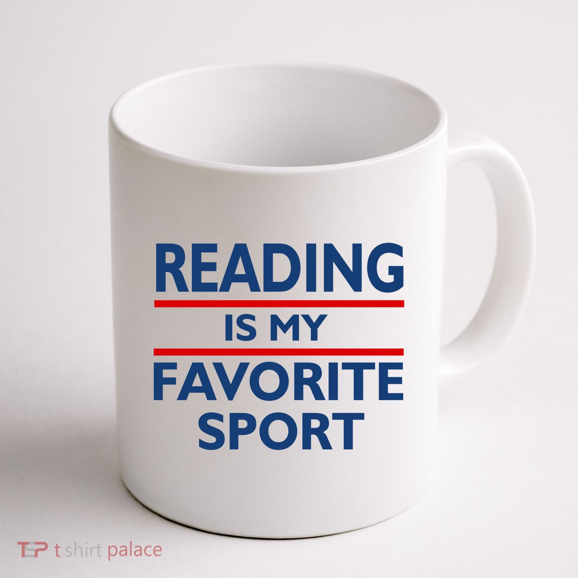 Reading Is My Favorite Sport Coffee Mug