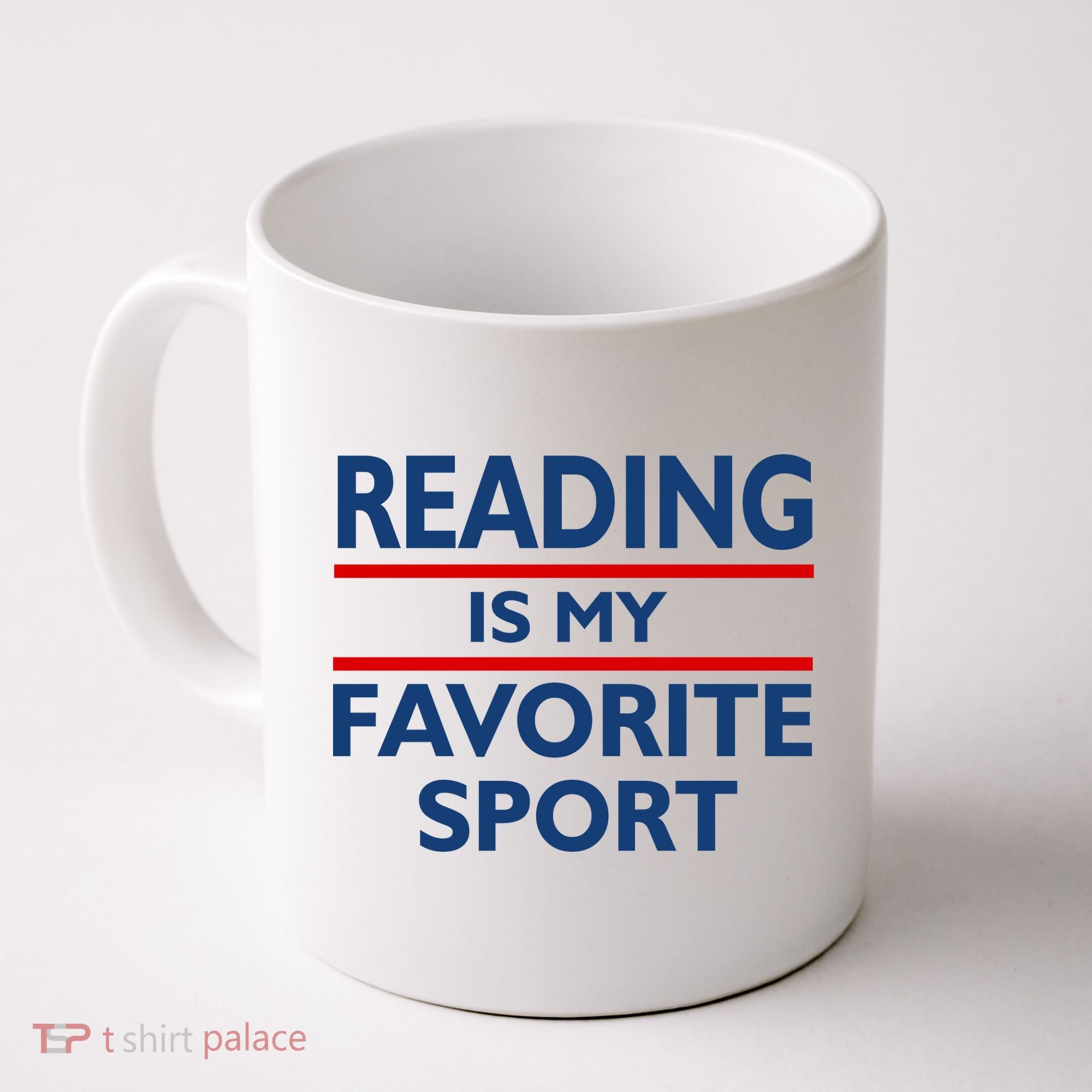 Reading Is My Favorite Sport Coffee Mug