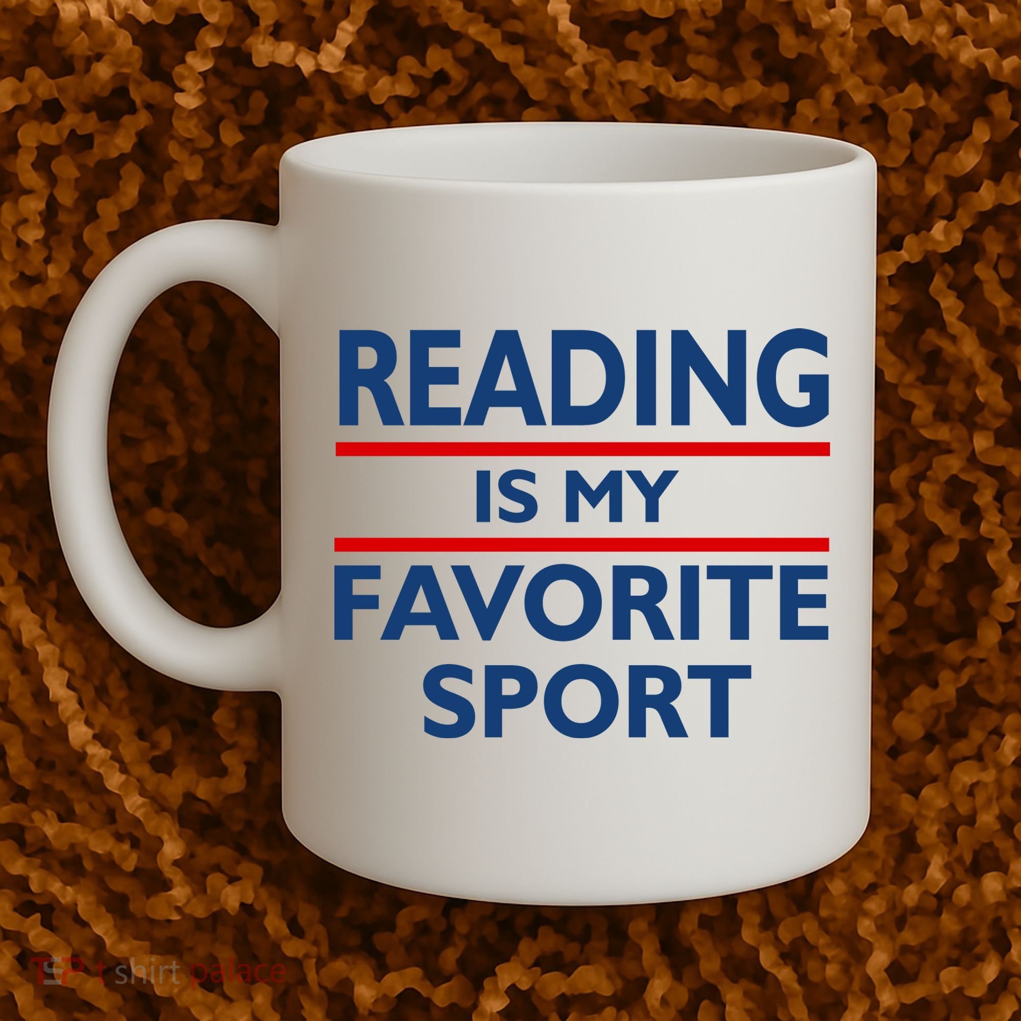Reading Is My Favorite Sport Coffee Mug