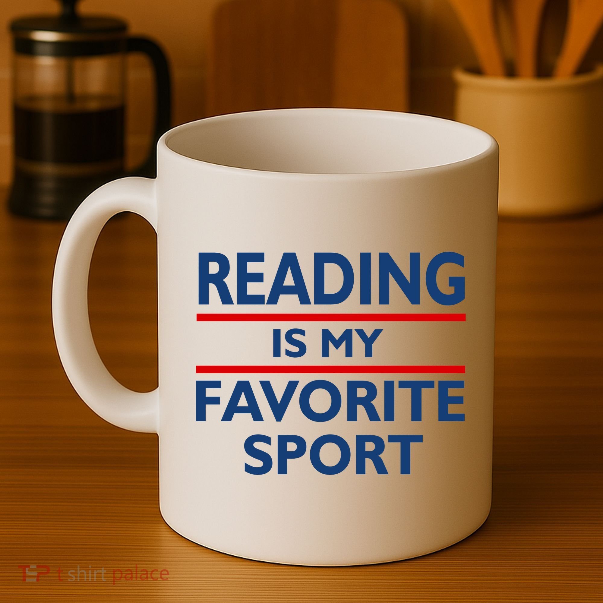 Reading Is My Favorite Sport Coffee Mug