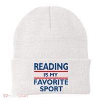 Reading Is My Favorite Sport Beanie thumb 0