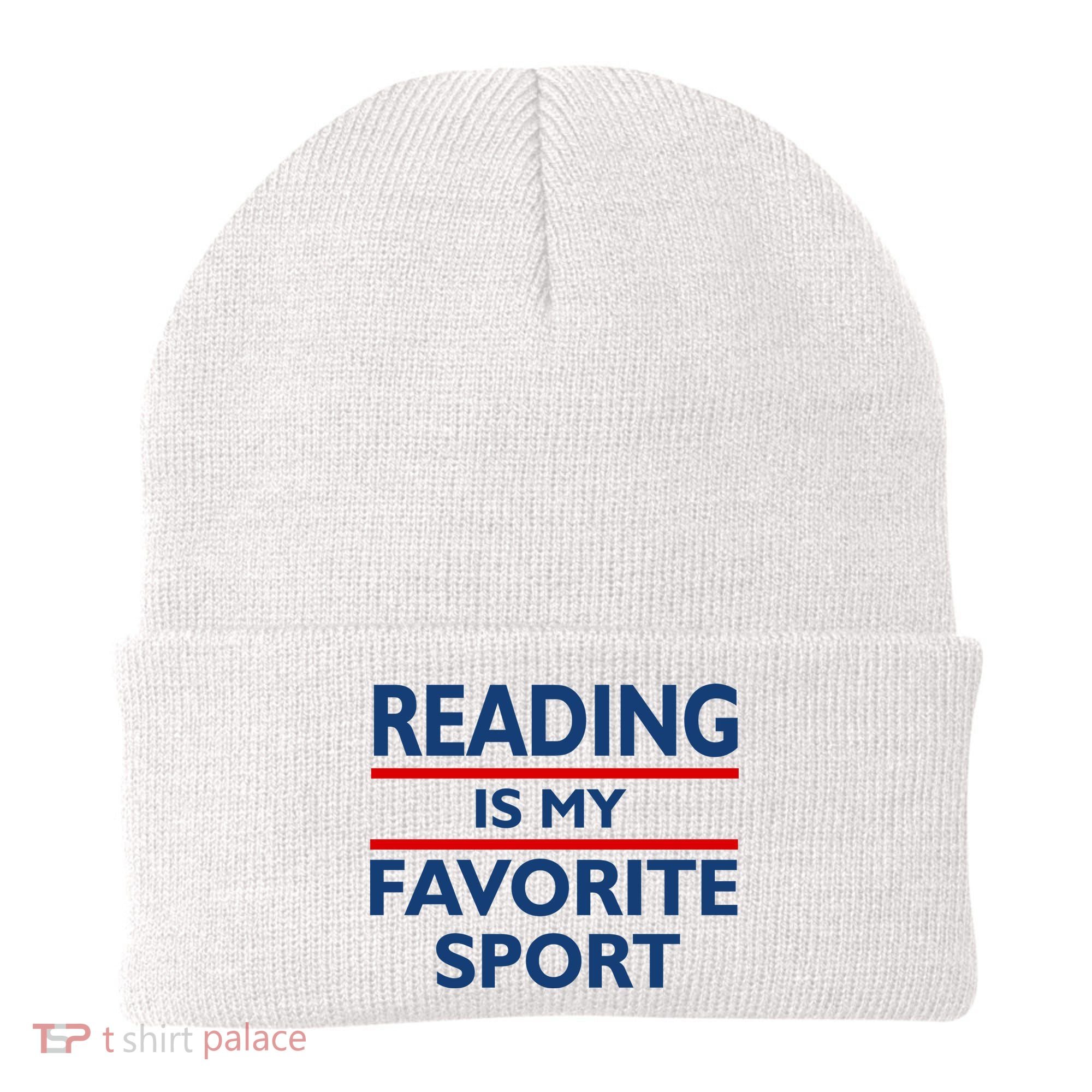 Reading Is My Favorite Sport Beanie