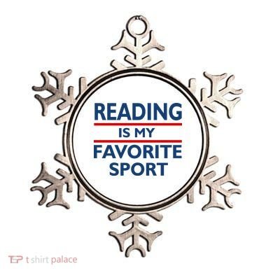 Reading Is My Favorite Sport Ornament