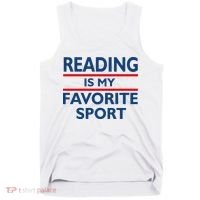 Reading Is My Favorite Sport Tank Top thumb 0