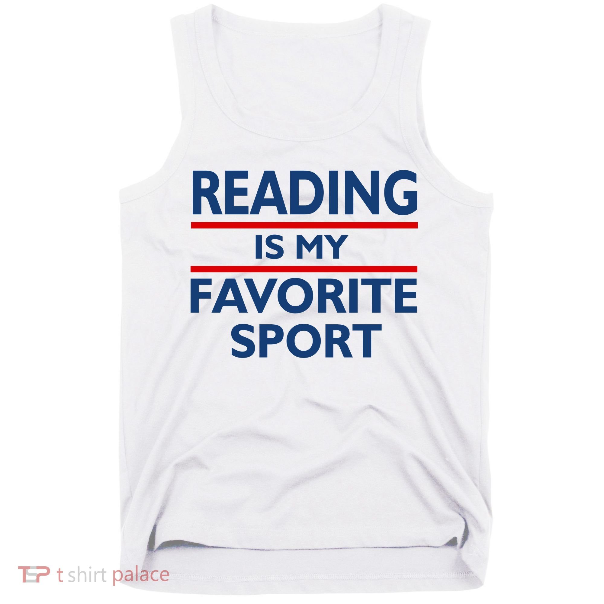 Reading Is My Favorite Sport Tank Top