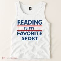 Reading Is My Favorite Sport Tank Top thumb 2