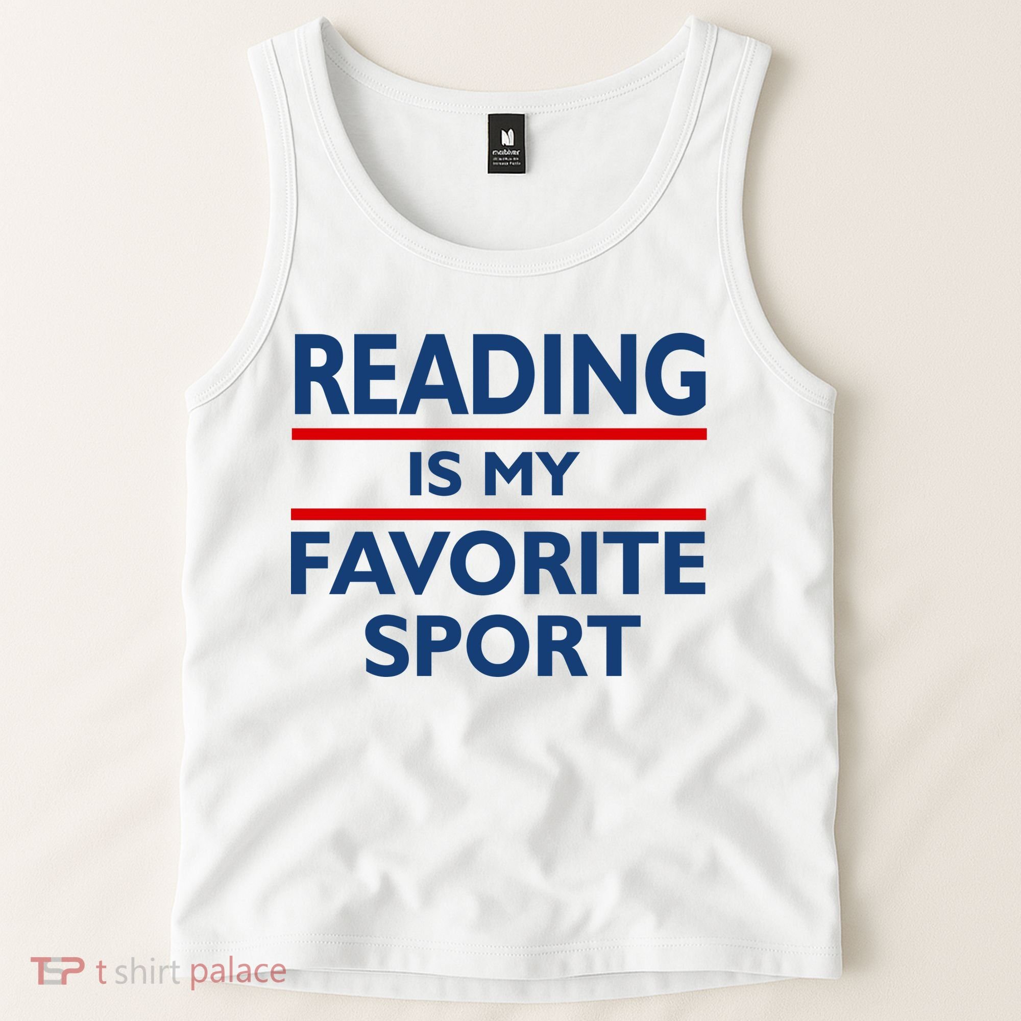 Reading Is My Favorite Sport Tank Top
