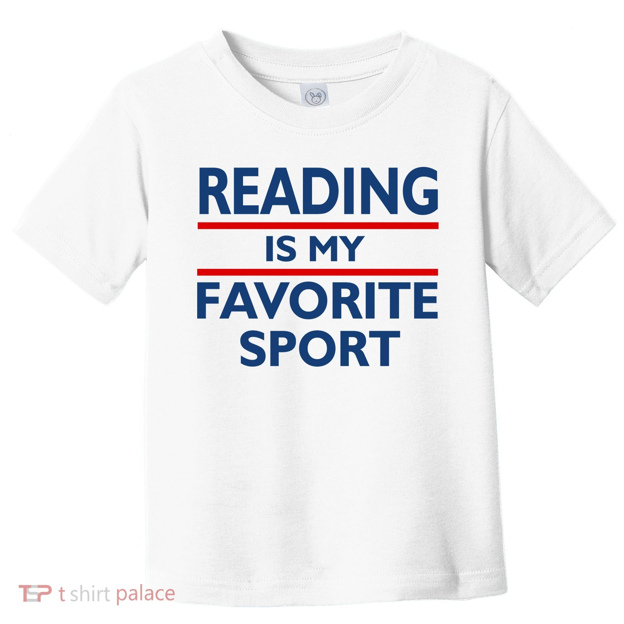 Reading Is My Favorite Sport Toddler T-Shirt