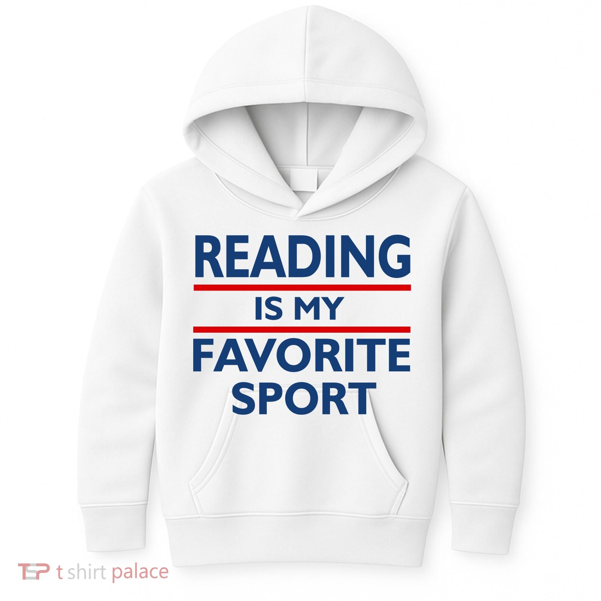 Reading Is My Favorite Sport Kids Hoodie