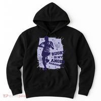 Rugby Is My Anger Management Hoodie thumb 0
