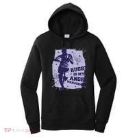 Rugby Is My Anger Management Women's Hoodie thumb 0
