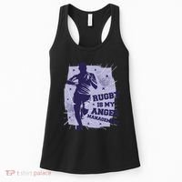 Rugby Is My Anger Management Women's Tank Top thumb 0