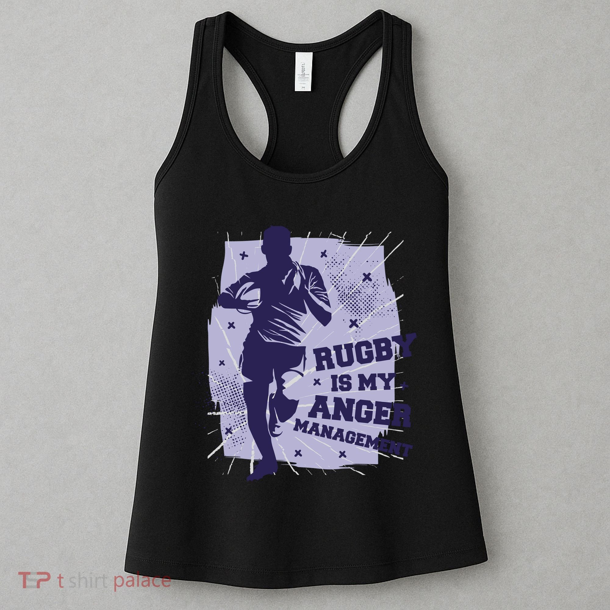 Rugby Is My Anger Management Women's Tank Top