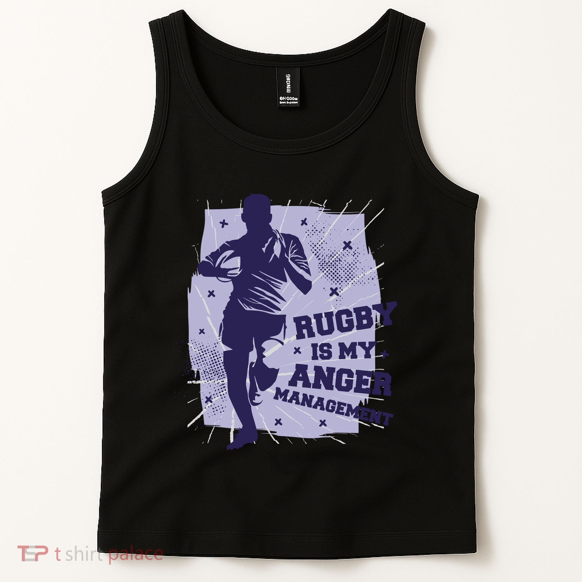 Rugby Is My Anger Management Tank Top