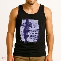 Rugby Is My Anger Management Tank Top thumb 3