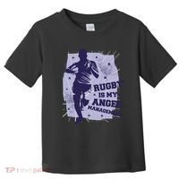 Rugby Is My Anger Management Toddler T-Shirt thumb 0