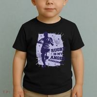 Rugby Is My Anger Management Toddler T-Shirt thumb 2
