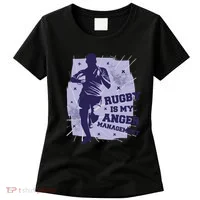 Rugby Is My Anger Management Women's T-Shirt thumb 0