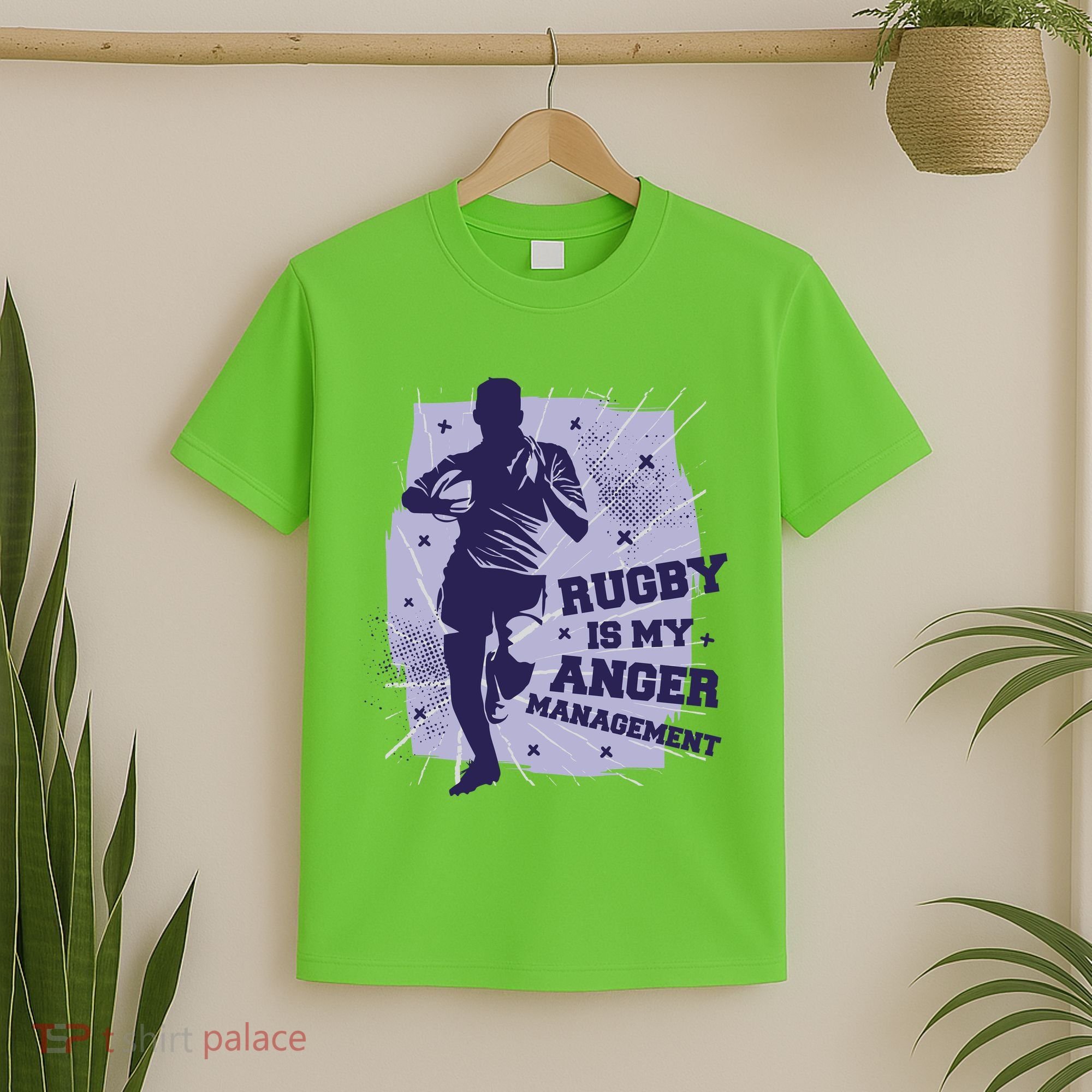 Rugby Is My Anger Management T-Shirt