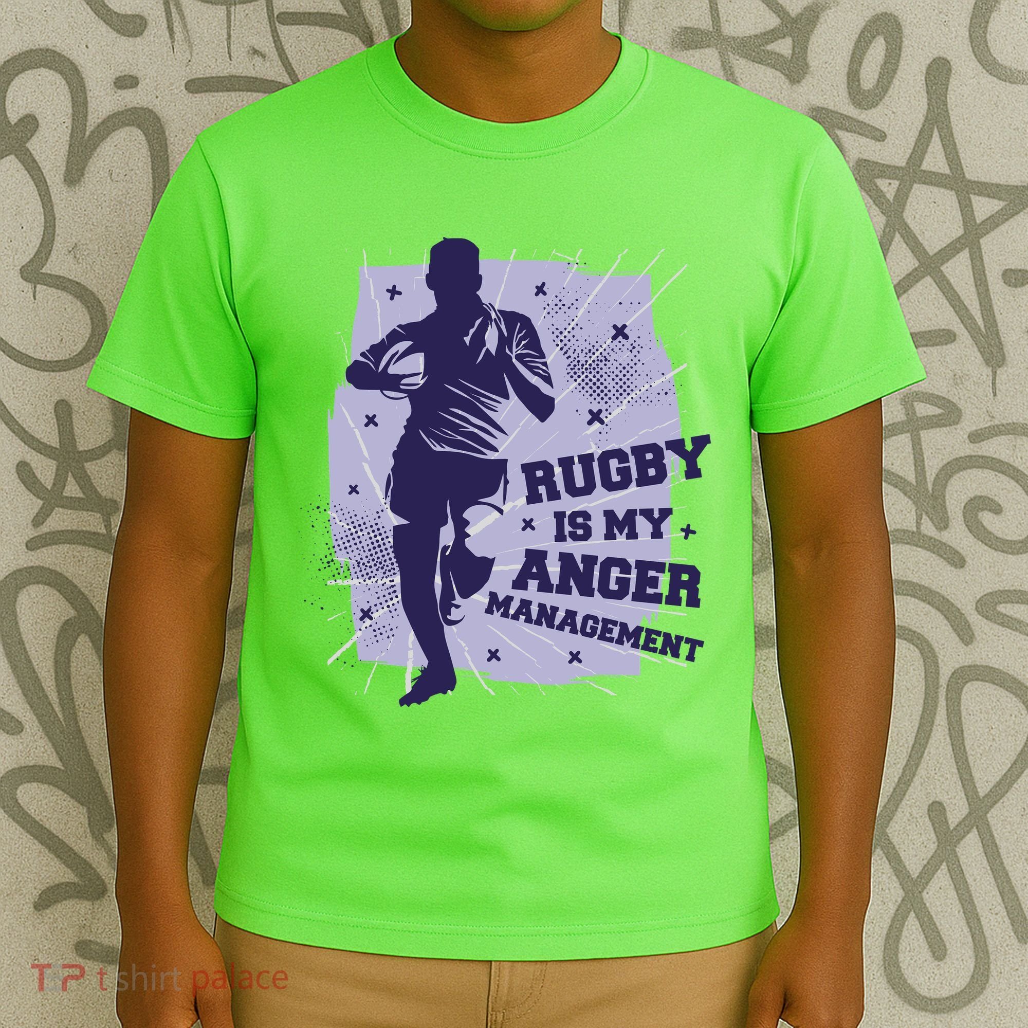 Rugby Is My Anger Management T-Shirt
