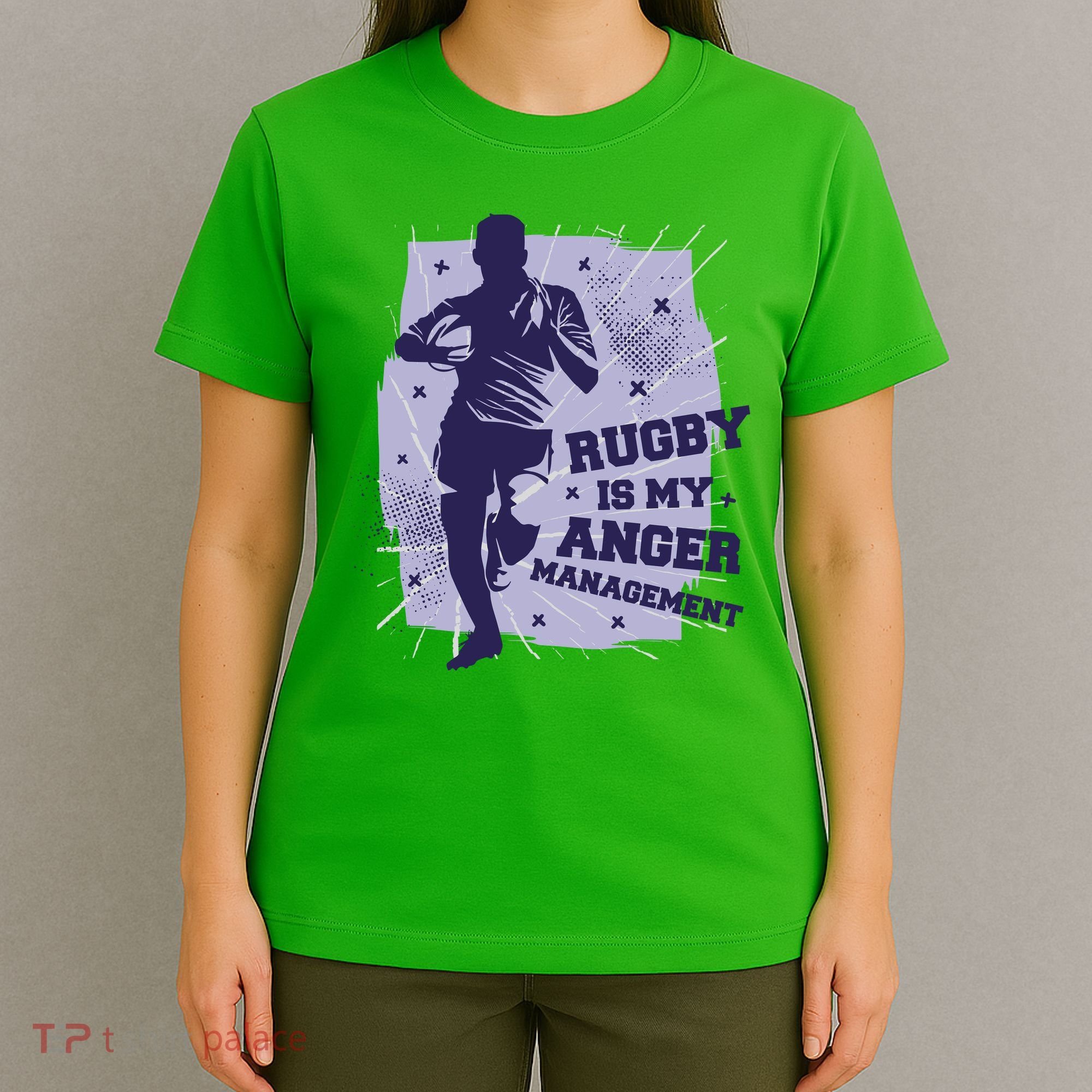 Rugby Is My Anger Management T-Shirt