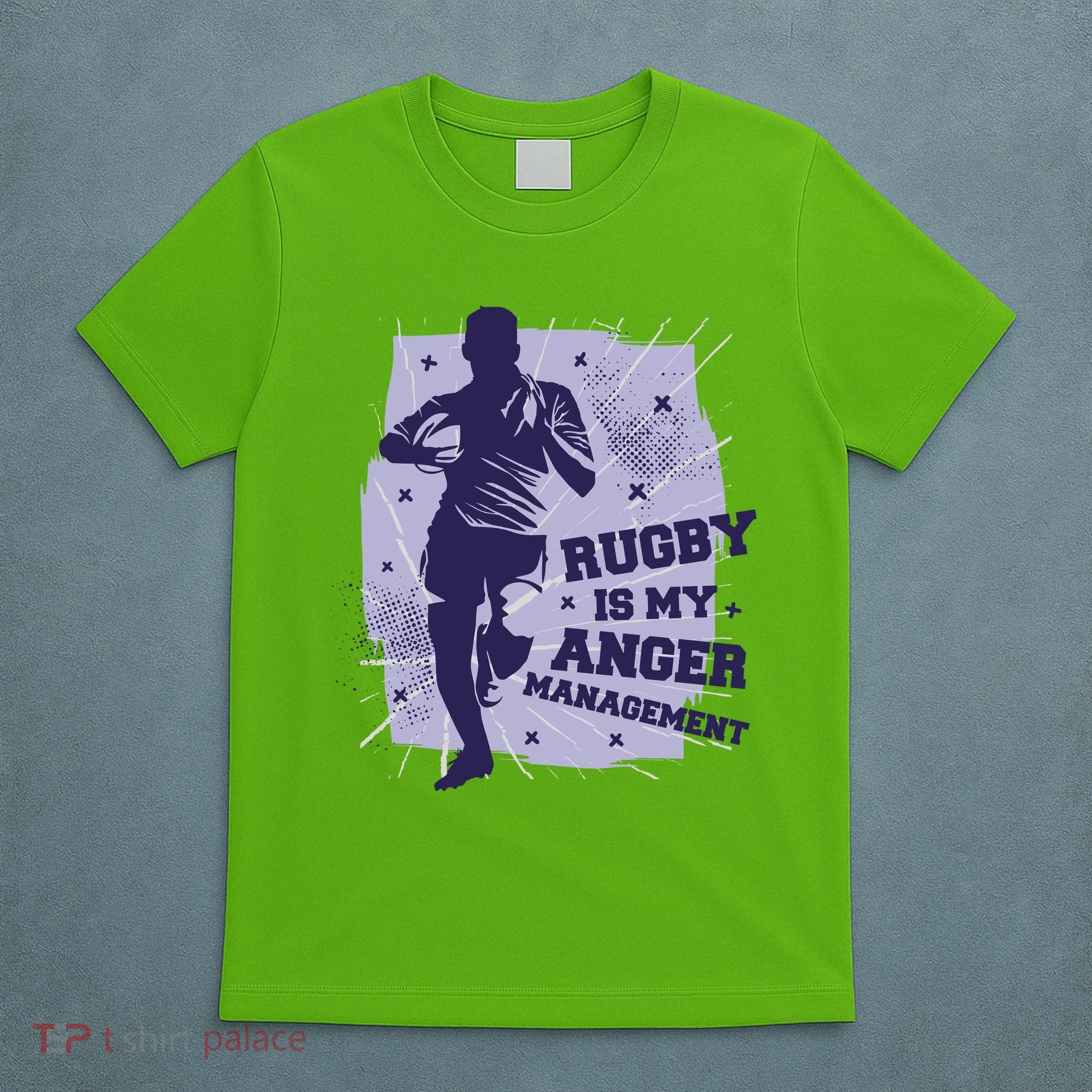 Rugby Is My Anger Management T-Shirt