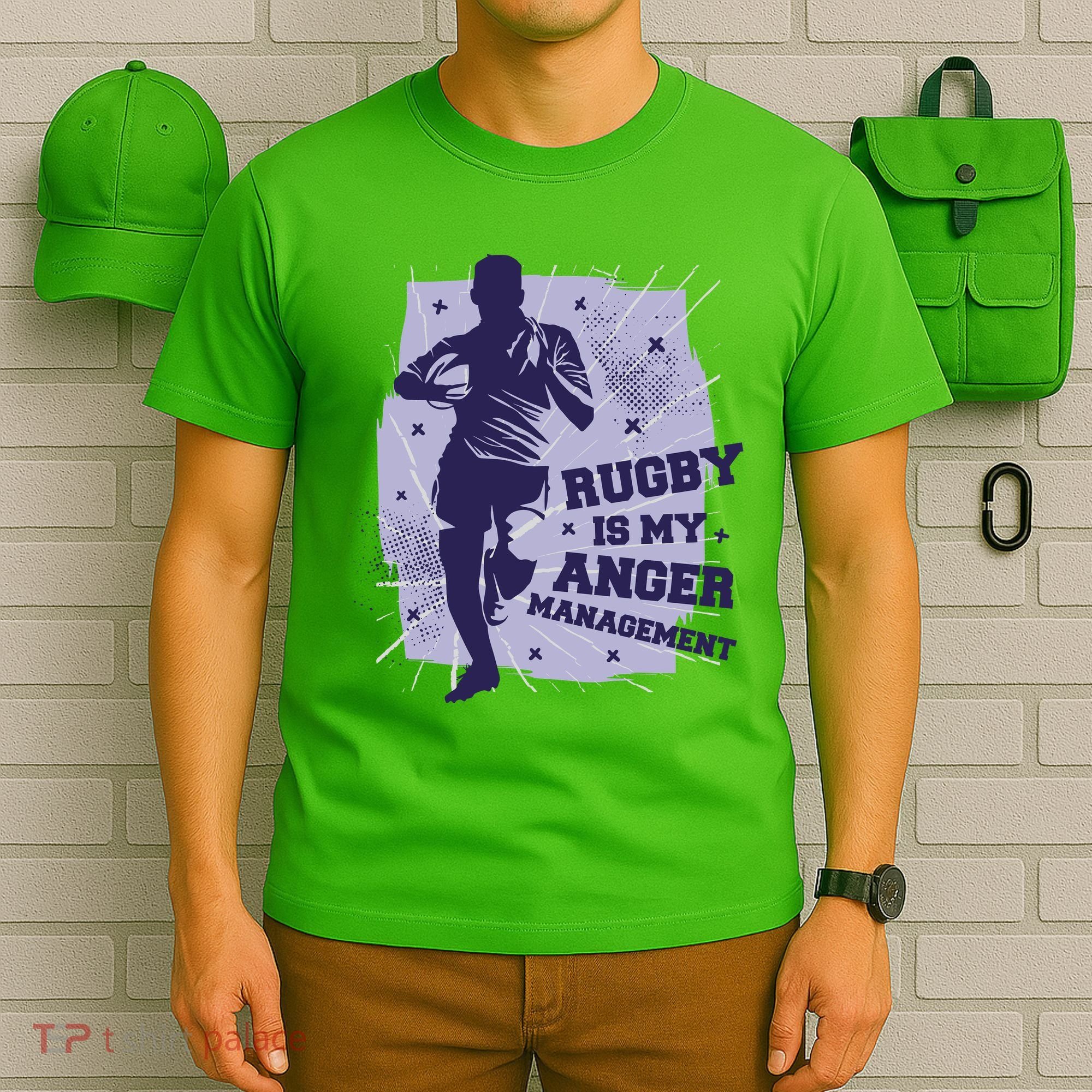 Rugby Is My Anger Management T-Shirt