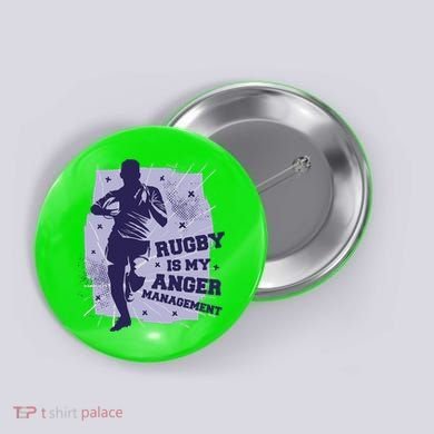 Rugby Is My Anger Management Button