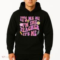 Retro Its Me Hi Im The Teacher Its Me Hoodie thumb 2