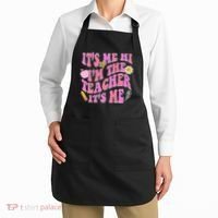 Retro Its Me Hi Im The Teacher Its Me Apron thumb 2