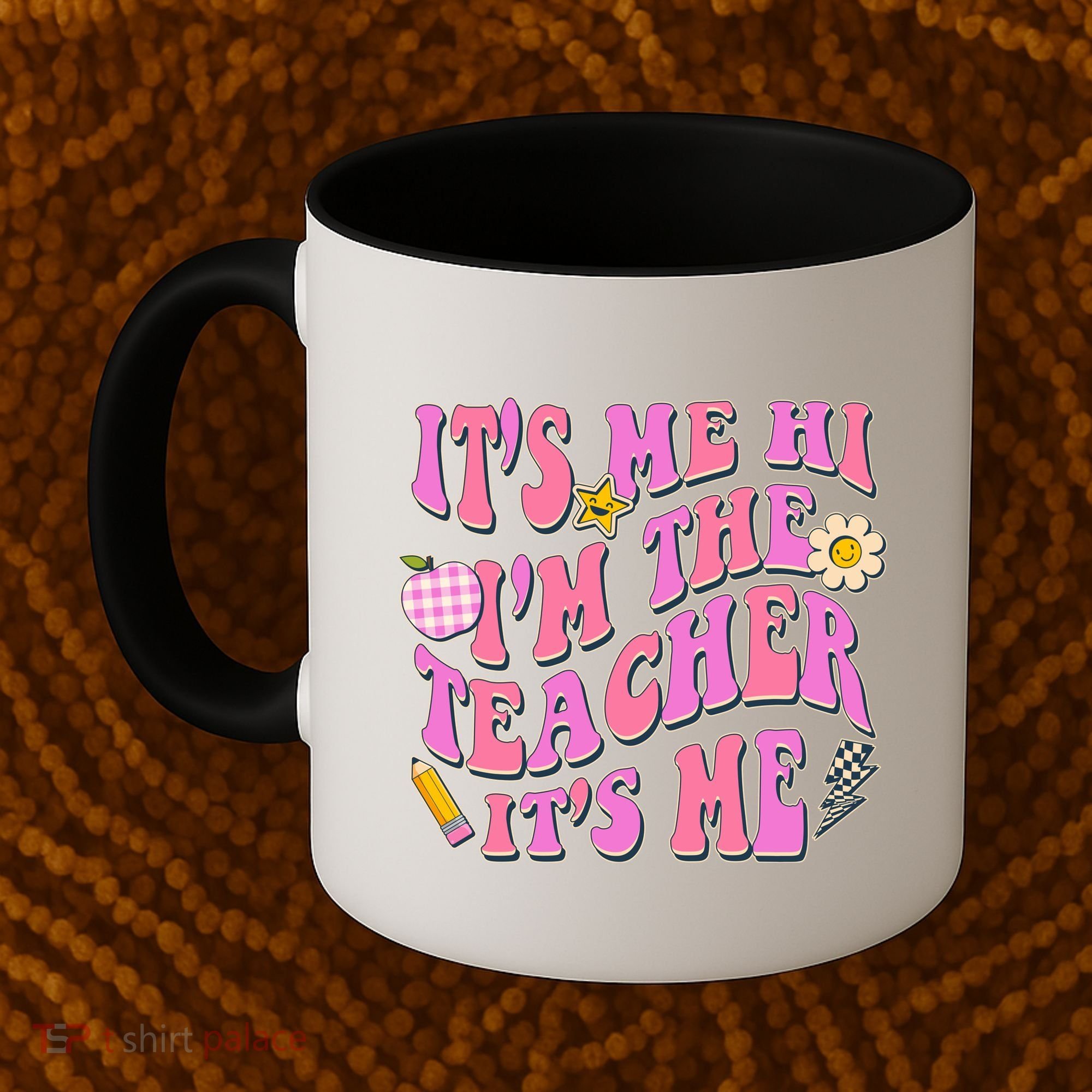 Retro Its Me Hi Im The Teacher Its Me Coffee Mug