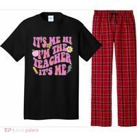Retro Its Me Hi Im The Teacher Its Me Pajama Set thumb 0